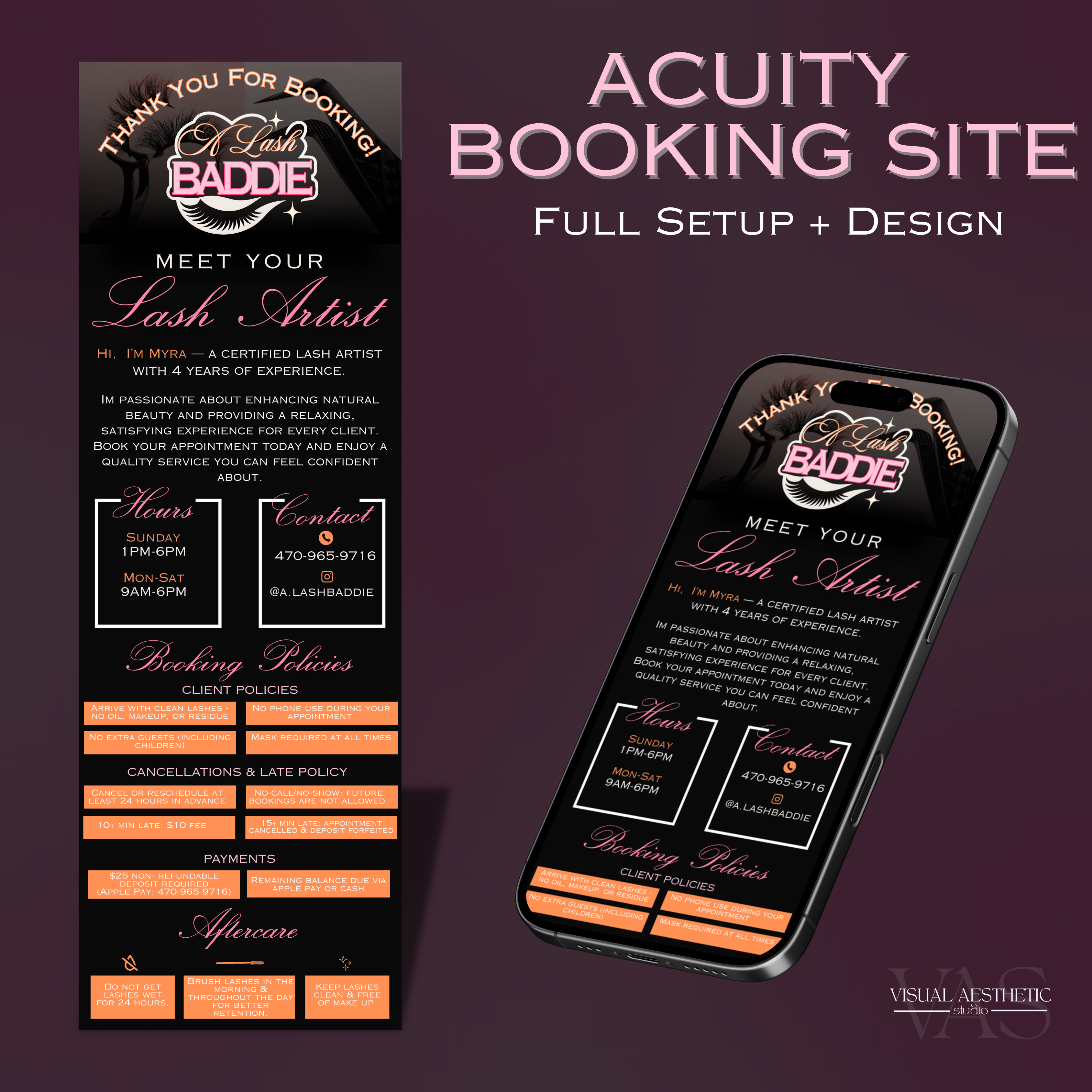 Booking Site Design