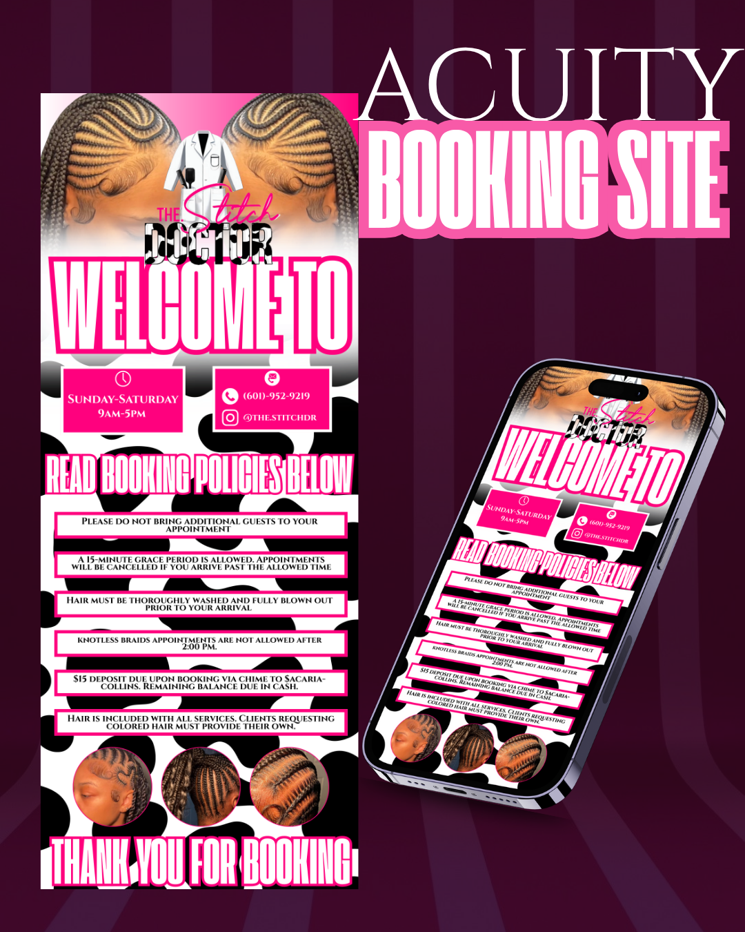 Booking Site Design